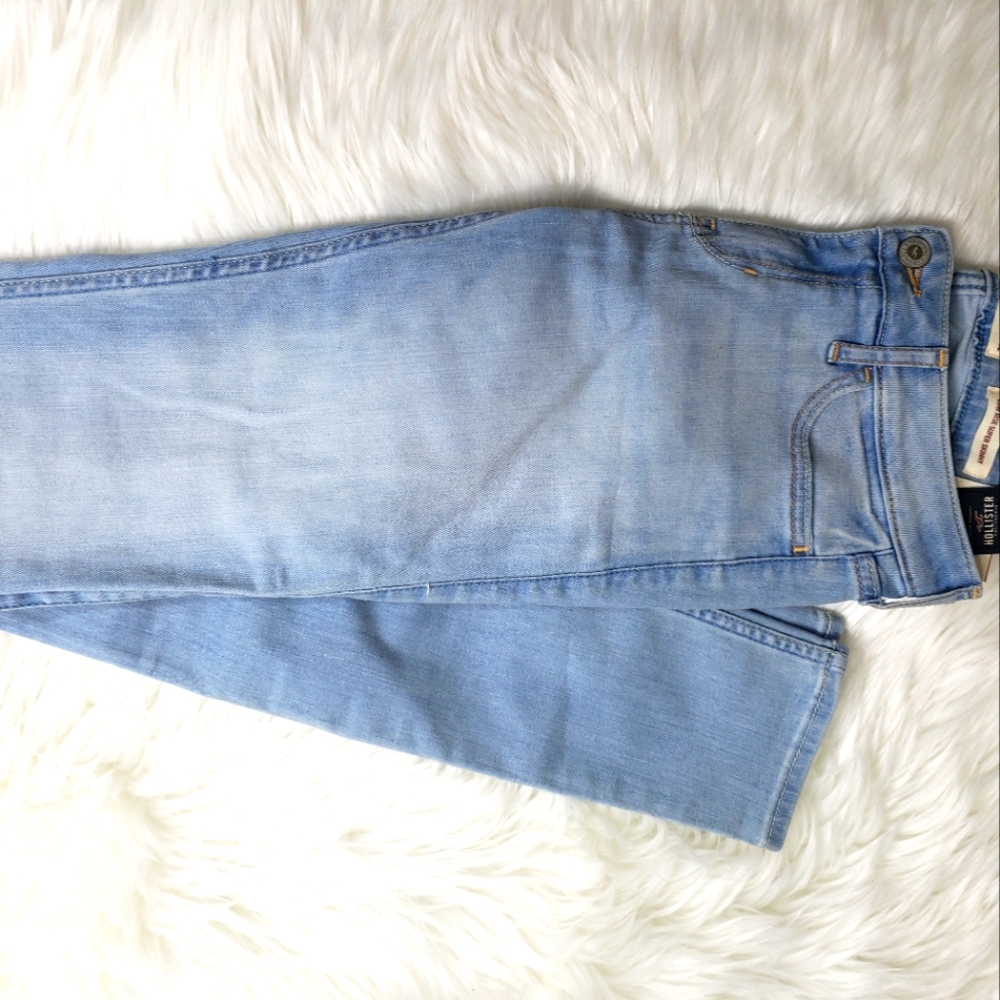 Hollister Original Jeans Low Rise Super Skinny Distressed Size 1L W25 L32